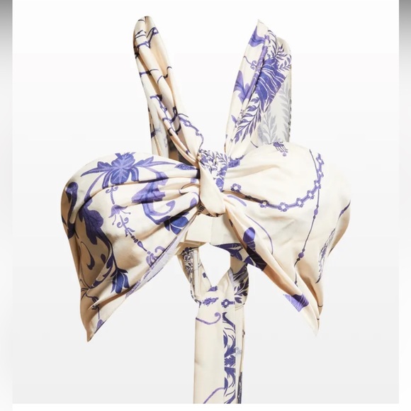 Johanna Ortiz - Knot It Up Halter Crop Top - Picture 6 of 11